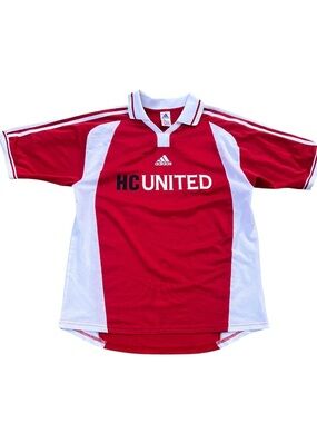 VINTAGE 2001 HC UNITED Adidas Blokecore L Soccer Jersey For Men